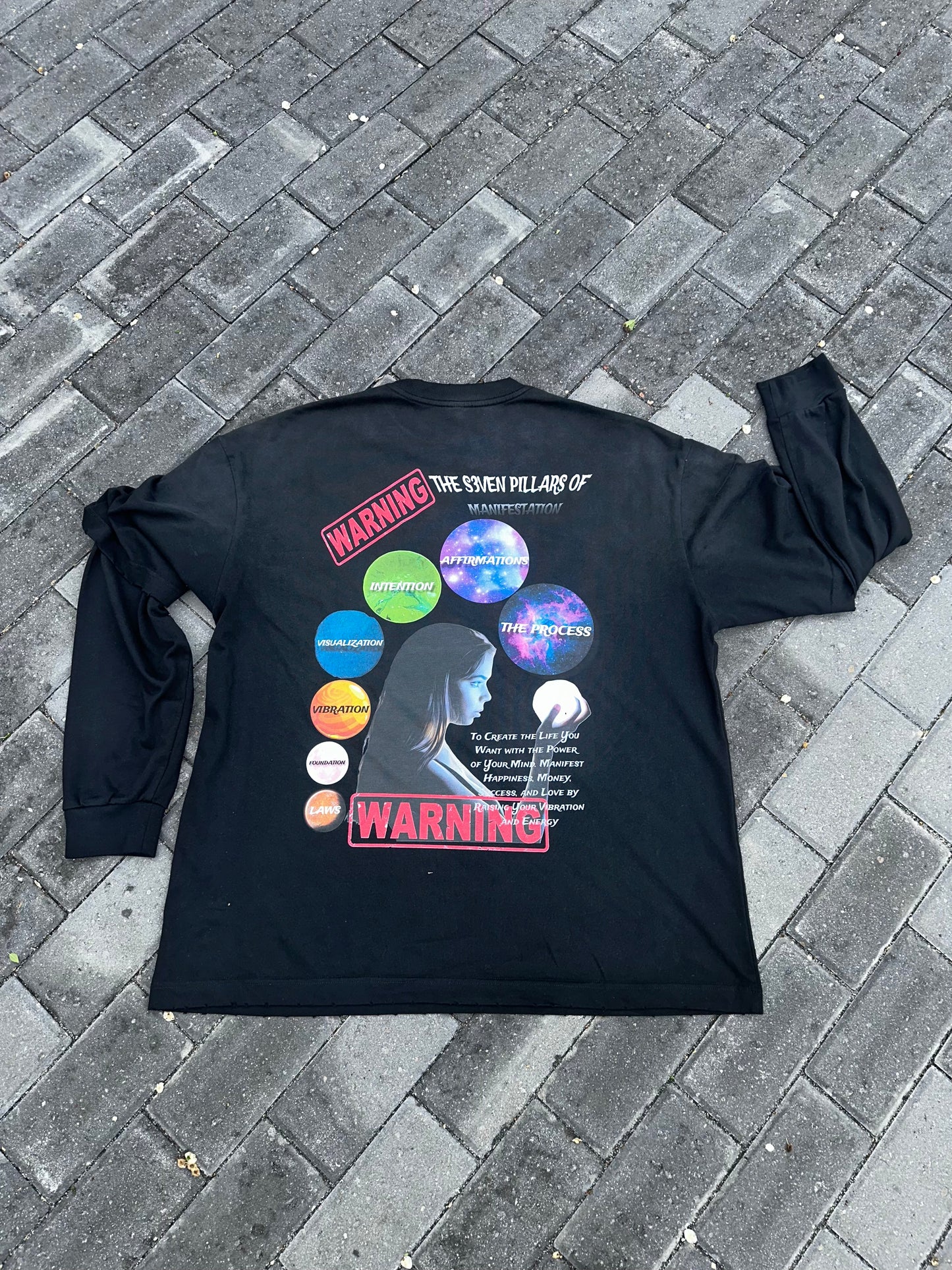 SEVEN PILLARS OF MANIFESTATION TWO PIECE SHIRT